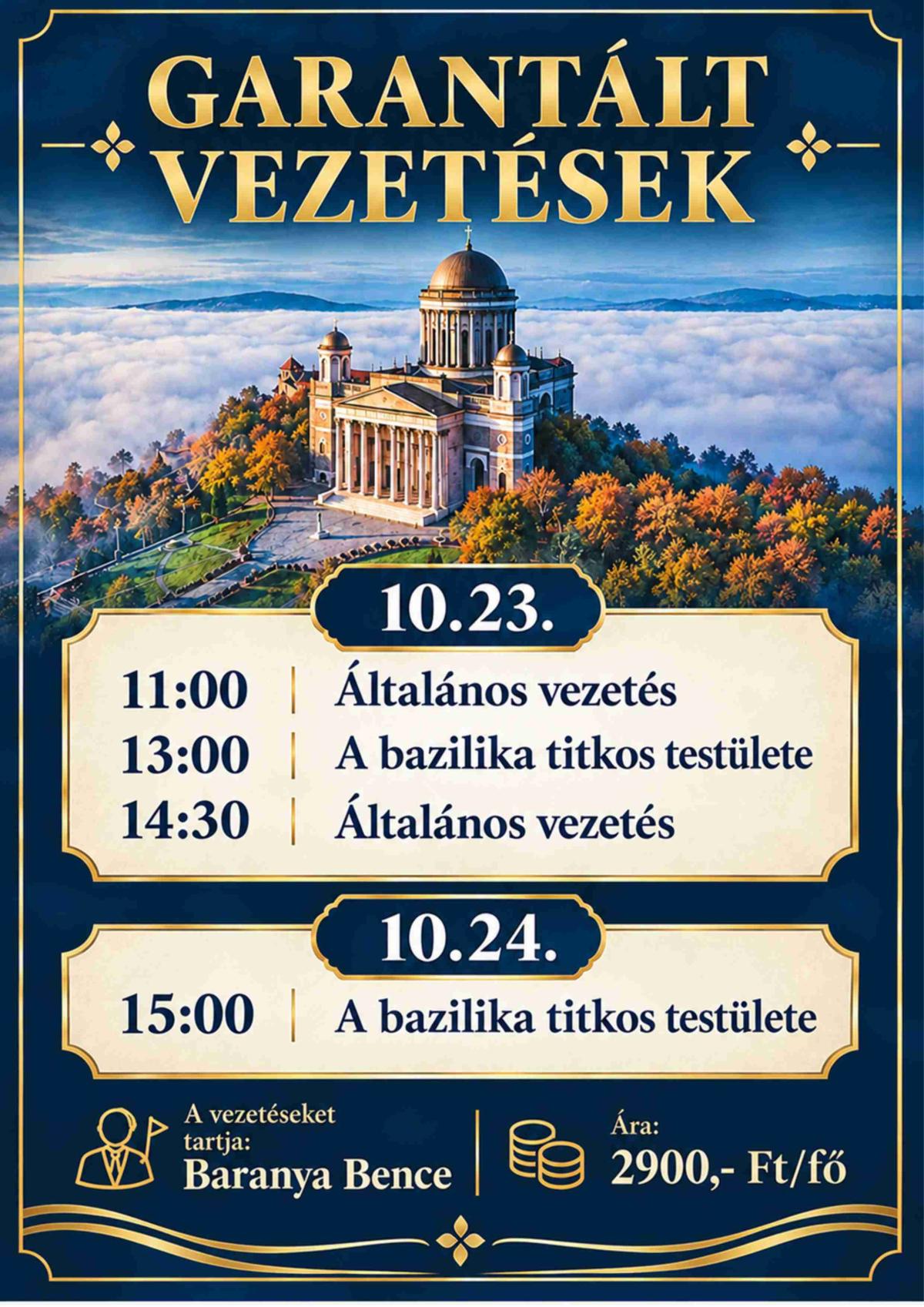 Garantált vezetések október 23-án és 24-én, 1/1 Kép