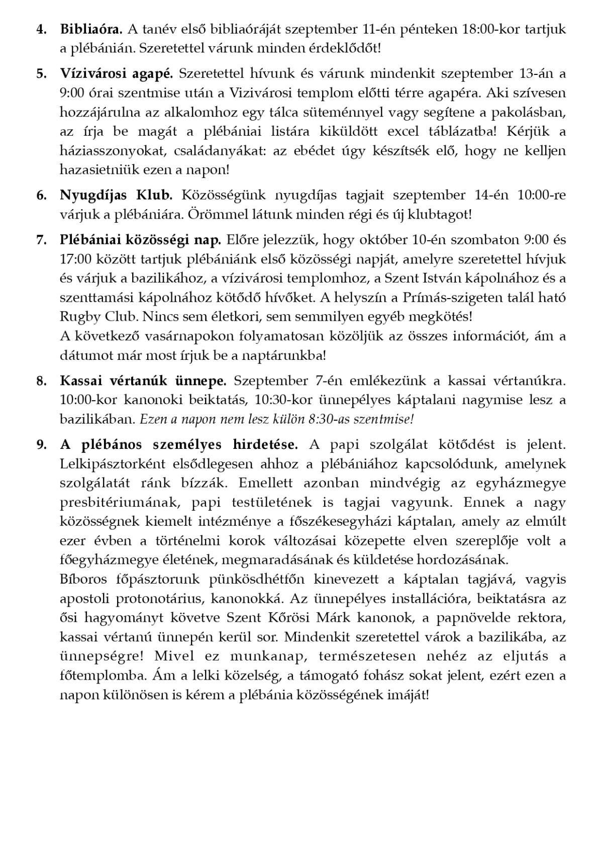 Hirdetések - 2026. szeptember 6